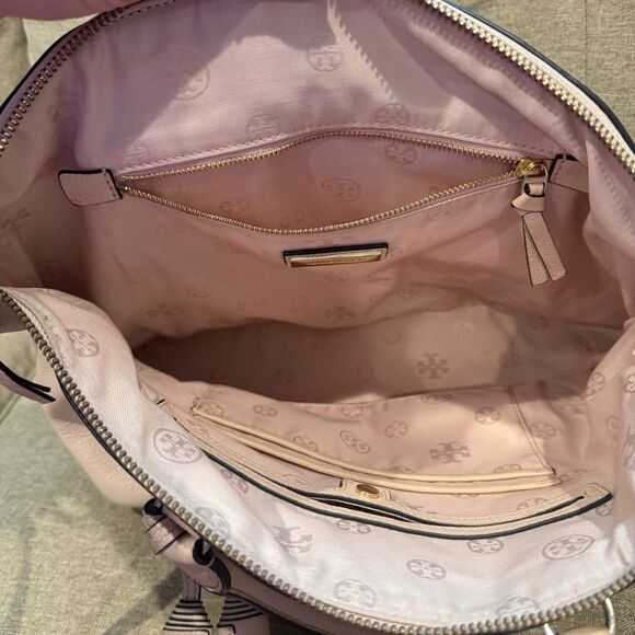 Tory Burch Thea Medium Slouchy Satchel Handbag - Picture 9 of 13